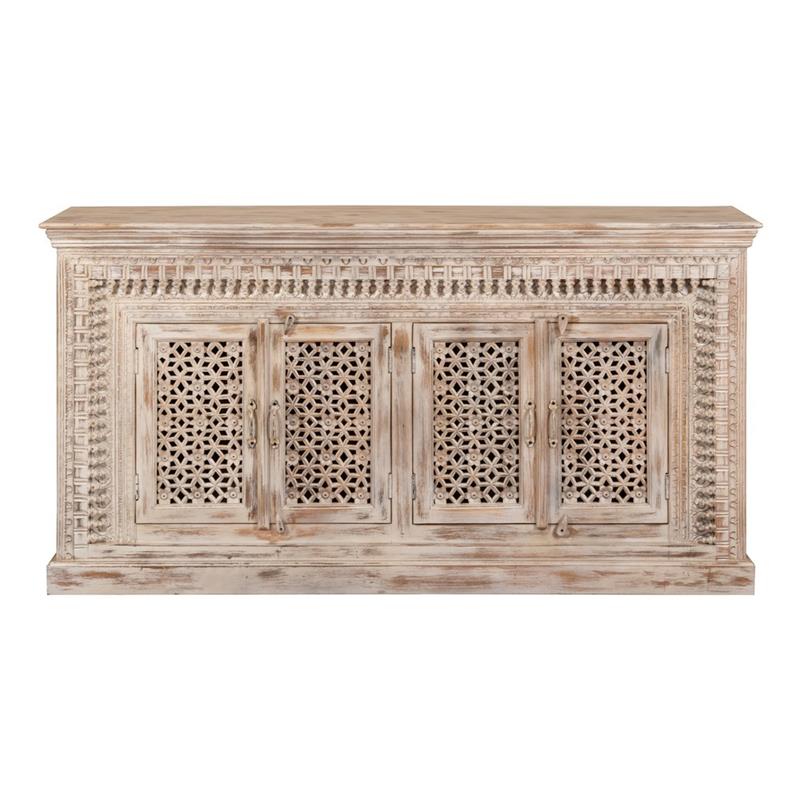 INDI CREDENZA 4/A MANGO TRAFORATO 195X44X112