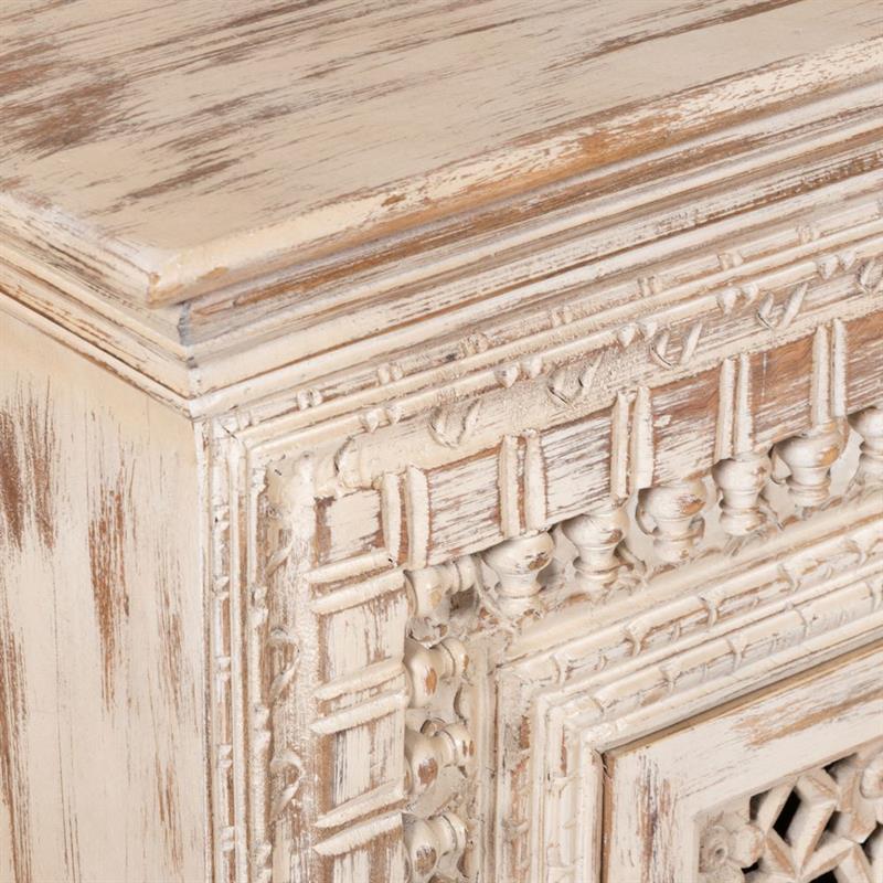 INDI CREDENZA 4/A MANGO TRAFORATO 195X44X112