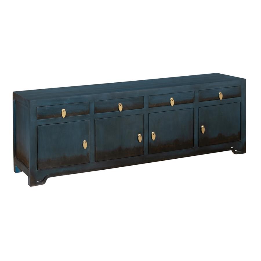 SIDE MADIA MANGO BLU 180X40X60CM