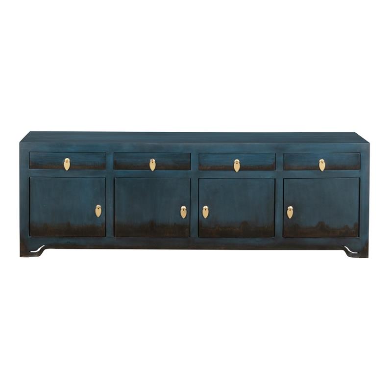 SIDE MADIA MANGO BLU 180X40X60CM