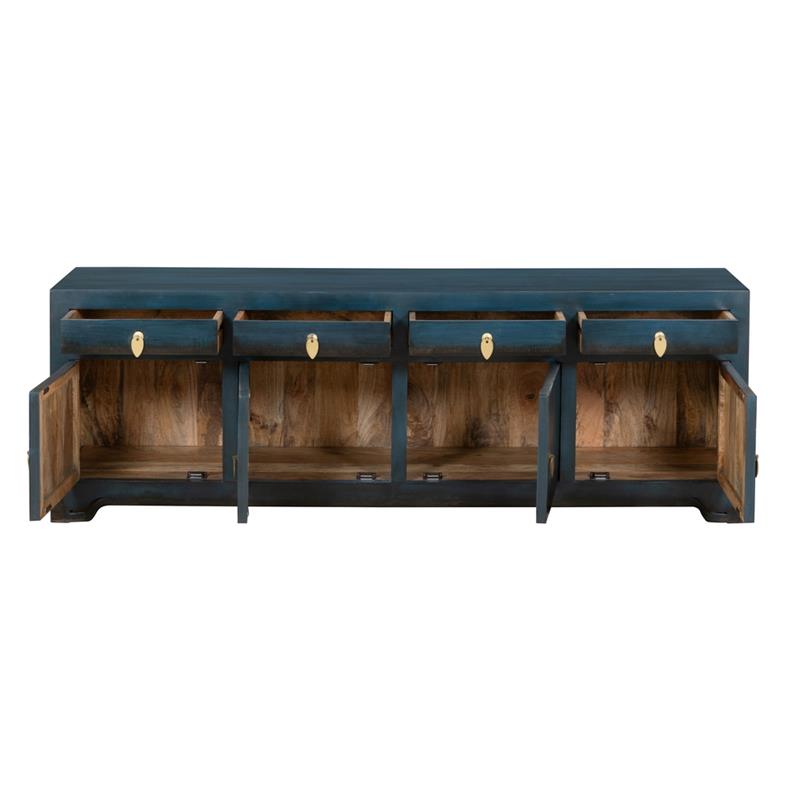SIDE MADIA MANGO BLU 180X40X60CM