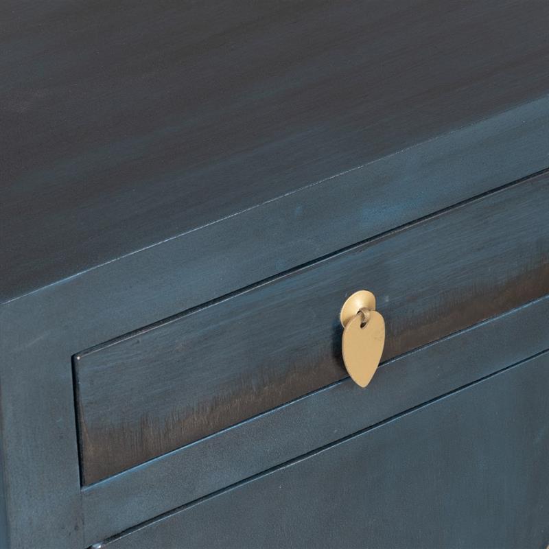 SIDE MADIA MANGO BLU 180X40X60CM