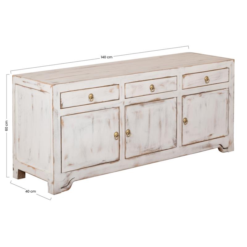 SIDE MADIA 3/A 3/C MANGO BIA 140X40X60CM