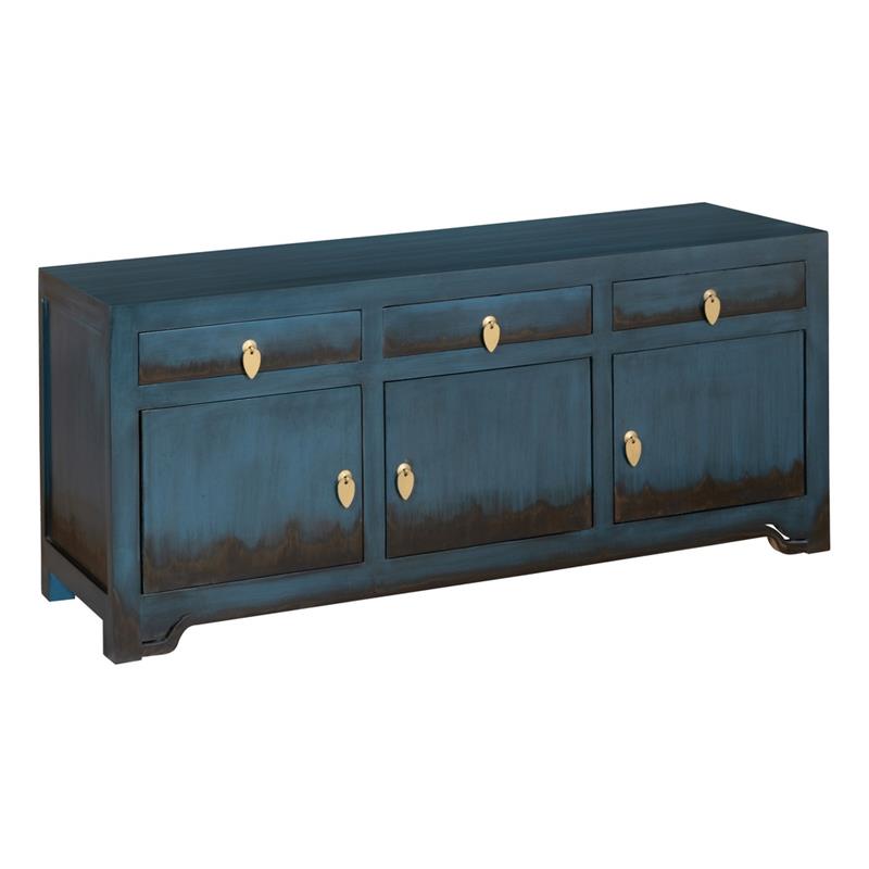 SIDE MADIA 3/A 3/C MANGO BLU 140X40X60CM