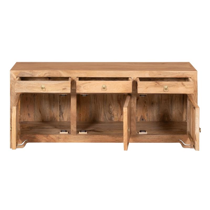 SIDE MADIA 3/A 3/C MANGO NAT 140X40X60CM