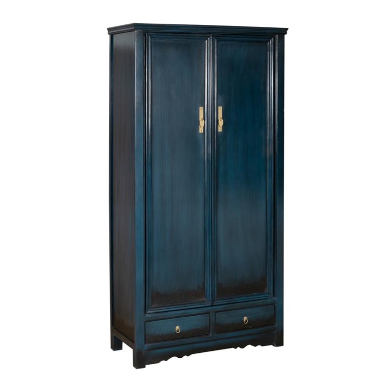 RAJA CABINET ORIENTALE 2/A MANGO BLU 100X45X200CM