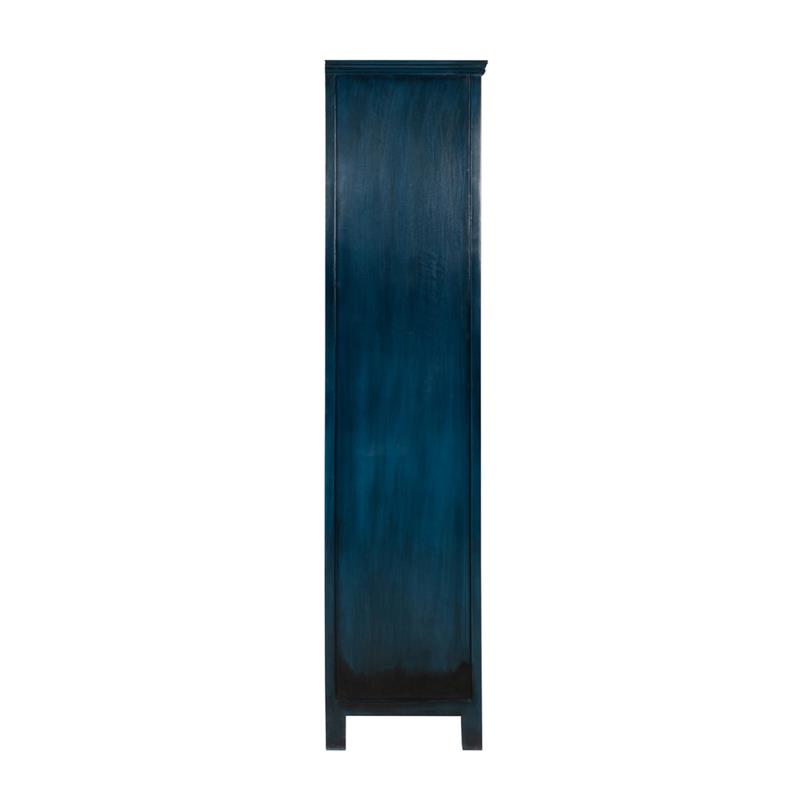 RAJA CABINET ORIENTALE 2/A MANGO BLU 100X45X200CM