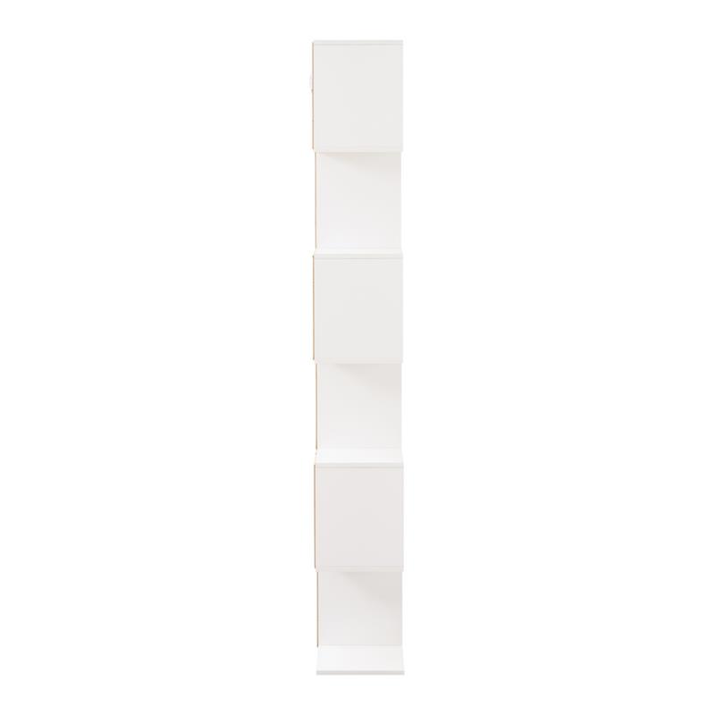 ZAGO LIBRERIA 6 RIPIANI BIANCA 80X25X192 CM