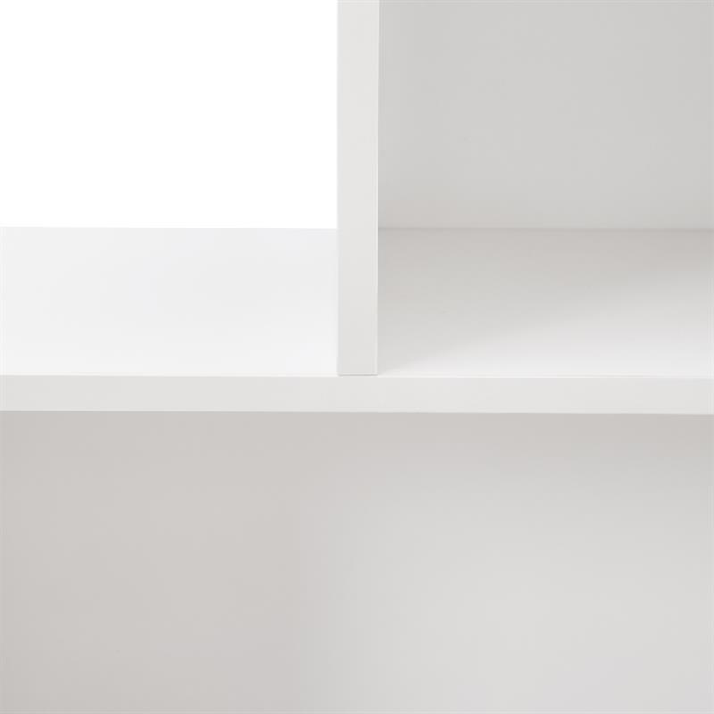 ZAGO LIBRERIA 6 RIPIANI BIANCA 80X25X192 CM