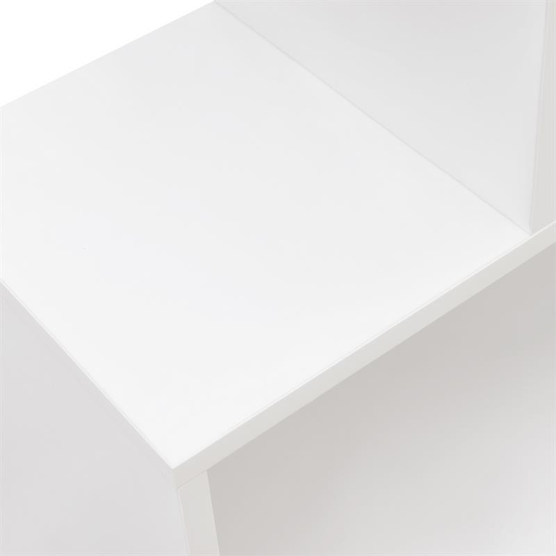 ZAGO LIBRERIA 6 RIPIANI BIANCA 80X25X192 CM