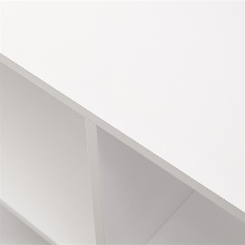 ZAGO LIBRERIA 3 RIPIANI BIANCA 110X25X97 CM