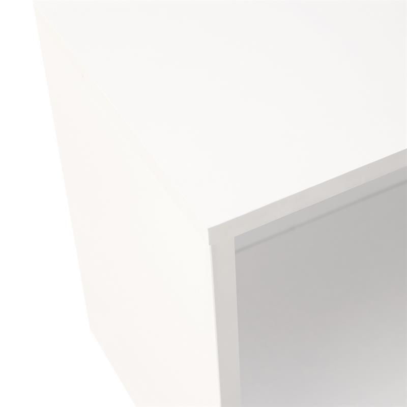 ZAGO LIBRERIA 3 RIPIANI BIANCA 110X25X97 CM