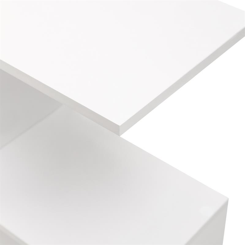 ZAGO LIBRERIA 3 RIPIANI BIANCA 110X25X97 CM