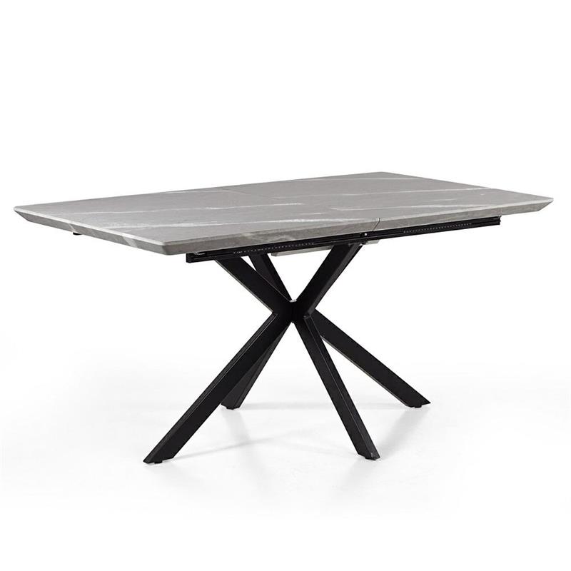 GABRY TAVOLO EXTEN MARMO GRIGIO SCURO 150-190X90X76 CM