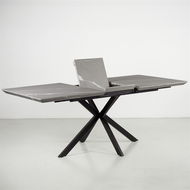 GABRY TAVOLO EXTEN MARMO GRIGIO SCURO 150-190X90X76 CM