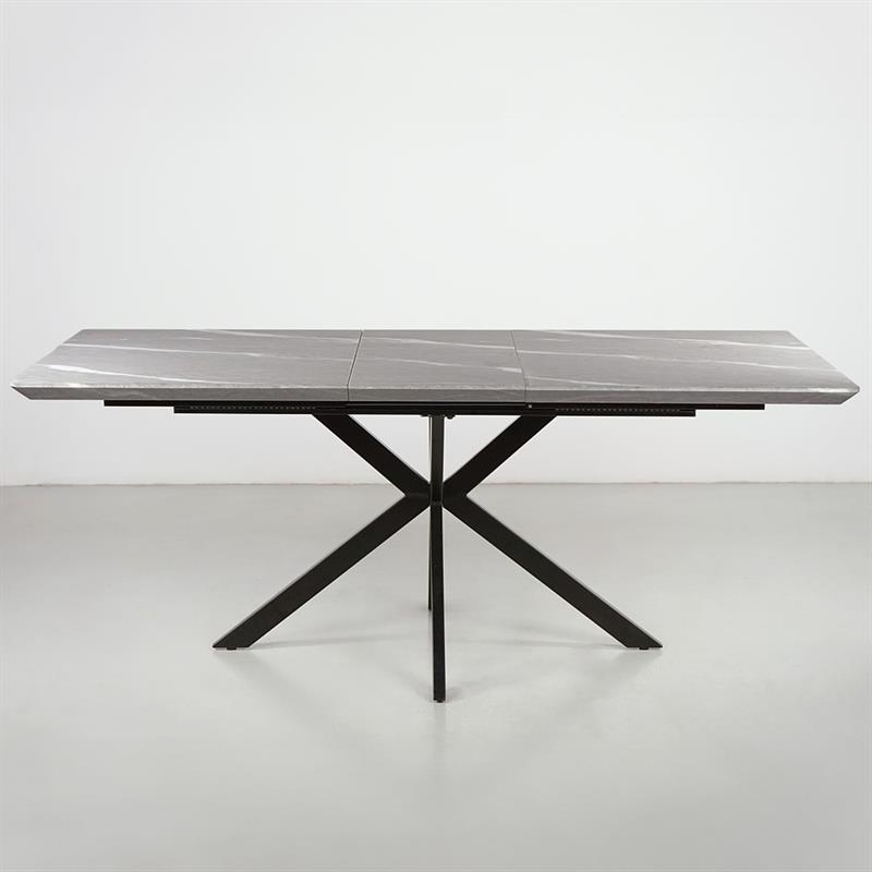 GABRY TAVOLO EXTEN MARMO GRIGIO SCURO 150-190X90X76 CM