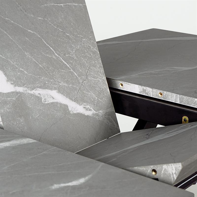 GABRY TAVOLO EXTEN MARMO GRIGIO SCURO 150-190X90X76 CM