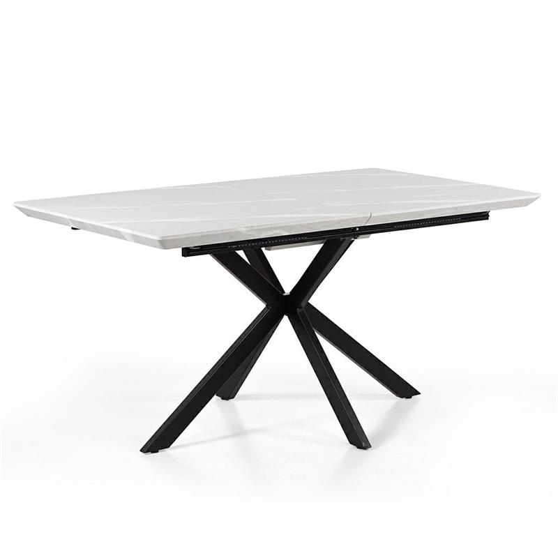 GABRY TAVOLO EXTEN MARMO GRIGIO CHIARO 150-190X90X76 CM