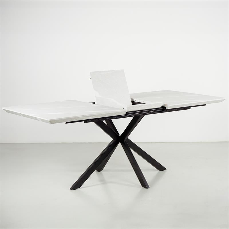 GABRY TAVOLO EXTEN MARMO GRIGIO CHIARO 150-190X90X76 CM