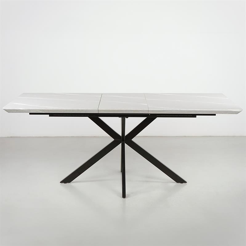 GABRY TAVOLO EXTEN MARMO GRIGIO CHIARO 150-190X90X76 CM