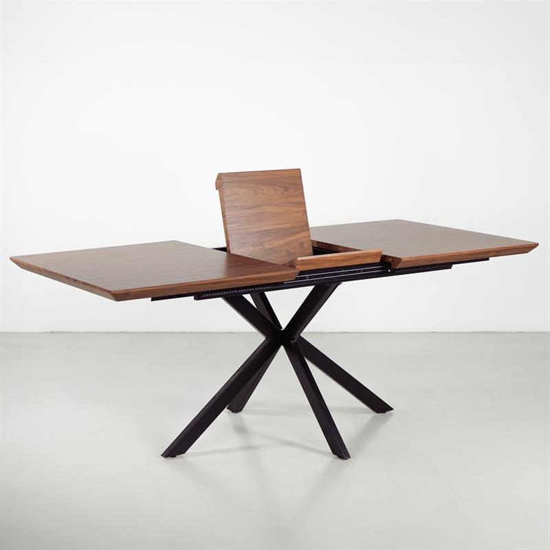 GABRY TAVOLO EXTEN NOCE 150-190X90X76 CM
