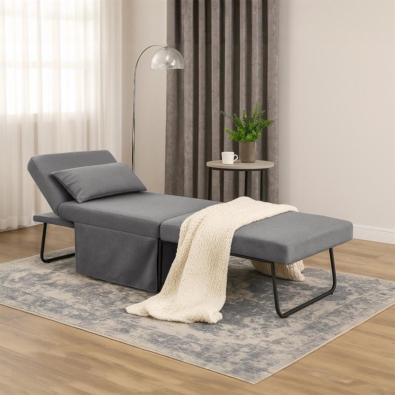BIBI POUF LETTO GRIGIO SCURO #42