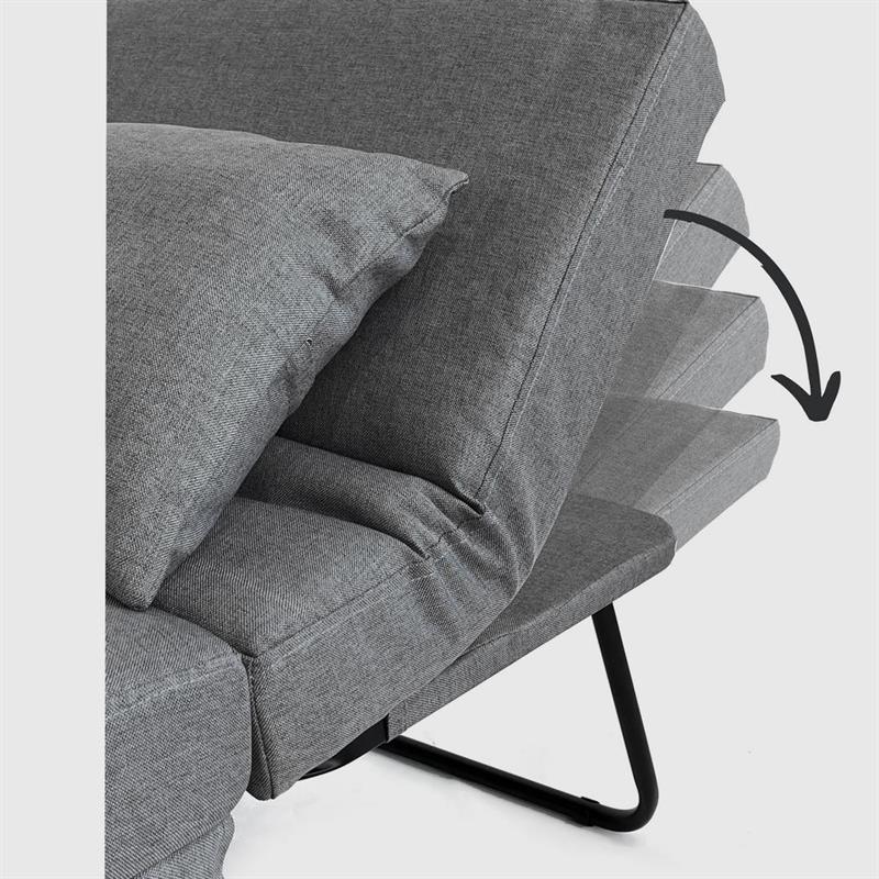 BIBI POUF LETTO GRIGIO SCURO #42