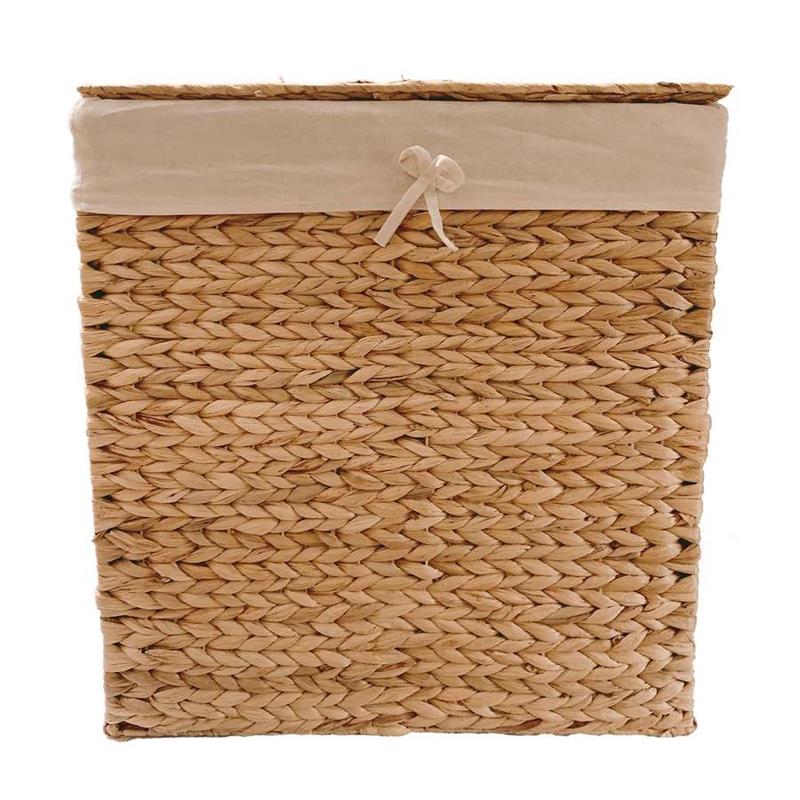 CESTO  CON COPERCHIO GIACINTO D'ACQUA  H CM. 53