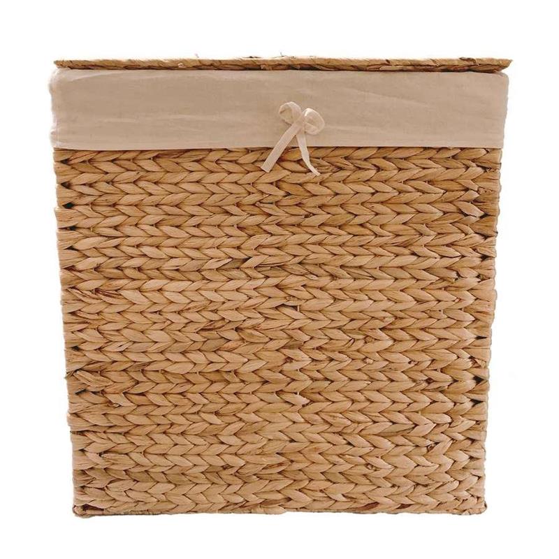 CESTO  CON COPERCHIO GIACINTO D'ACQUA H CM. 58