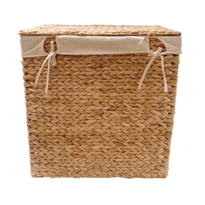 CESTO  CON COPERCHIO GIACINTO D'ACQUA H CM. 58