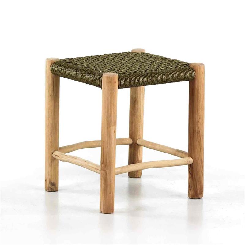 TERRA SGABELLO 68X38X45CM TEAK RICICLATO