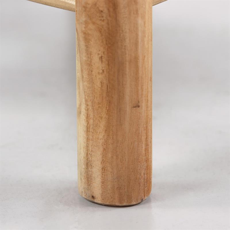 TERRA SGABELLO 68X38X45CM TEAK RICICLATO