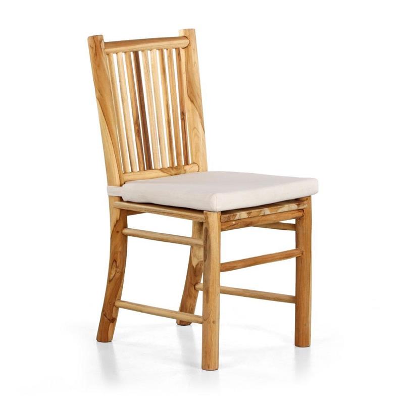 SHEIN SEDIA L52XH85XD52 TEAK RICICLATO