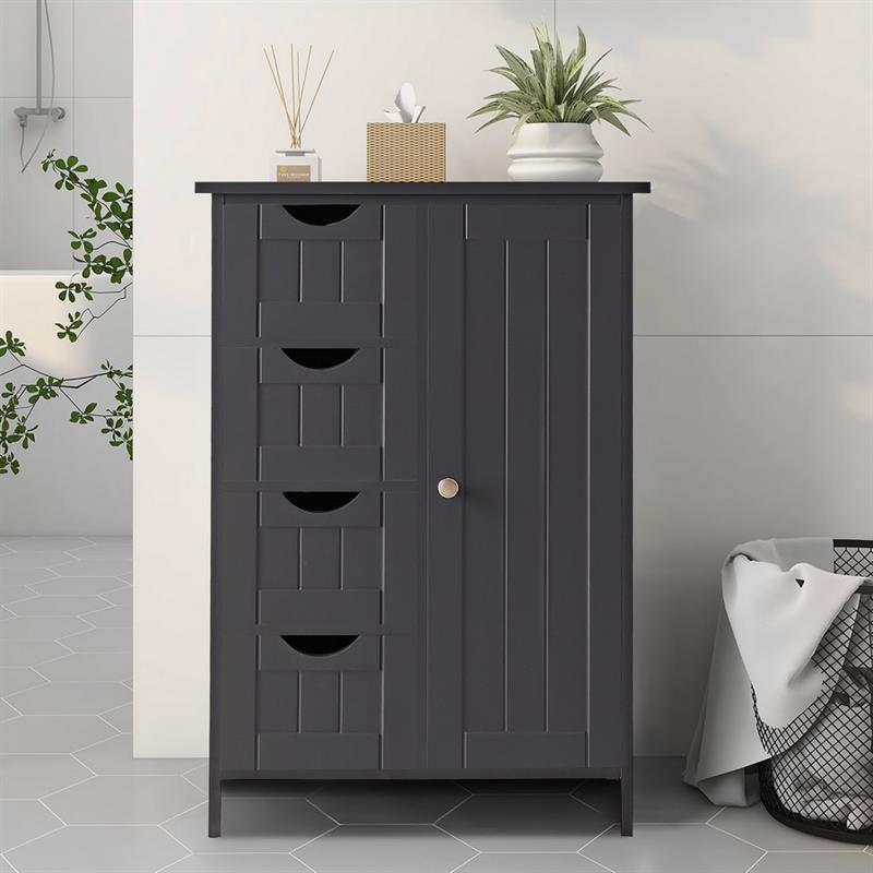 LILY MOBILETTO BAGNO GRIGIO 55X30X82 CM
