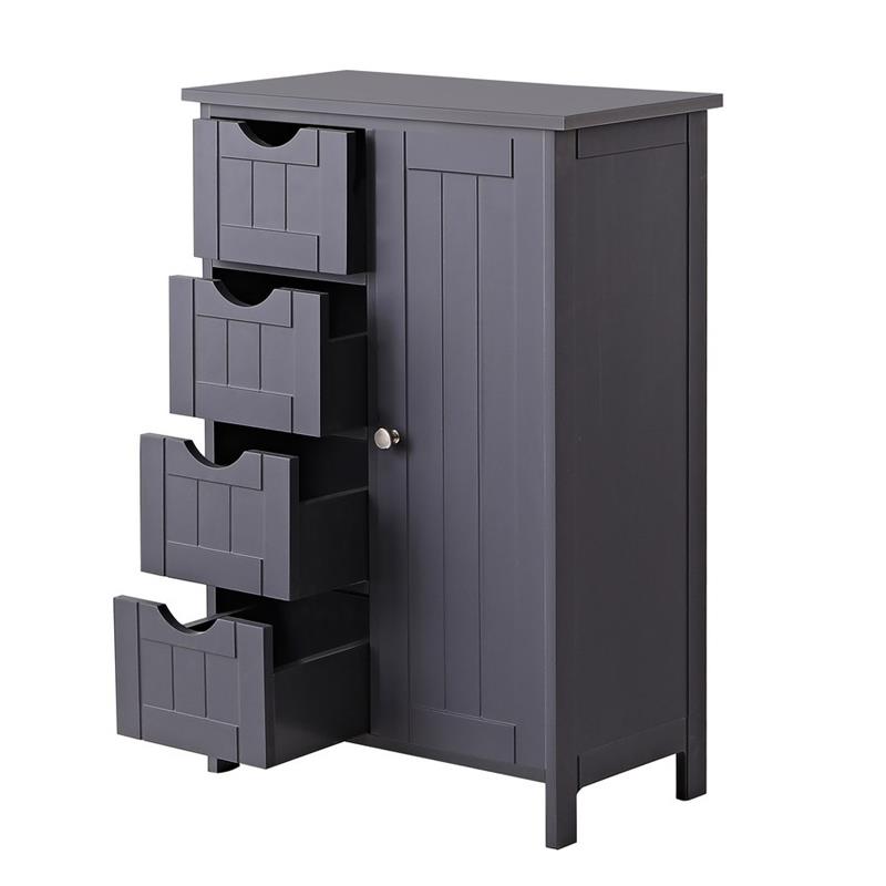 LILY MOBILETTO BAGNO GRIGIO 55X30X82 CM
