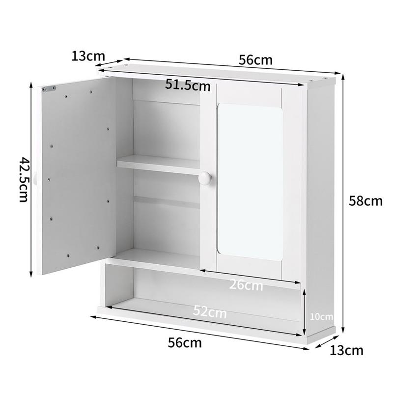 JOYCE MOBILETTO BAGNO BIANCO 56X13X58 CM