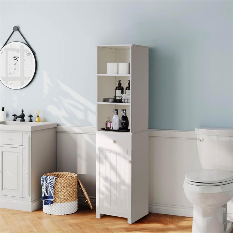 ALOE MOBILETTO BAGNO BIANCO 38X34X161 CM