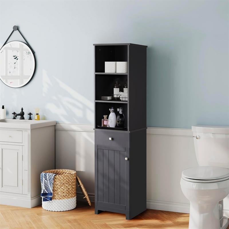 ALOE MOBILETTO BAGNO GRIGIO 38X34X161 CM