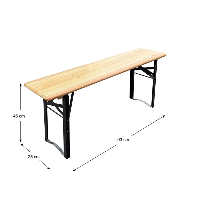 SET BIRRERIA IN LEGNO DI ABETE 117X60X76 CM