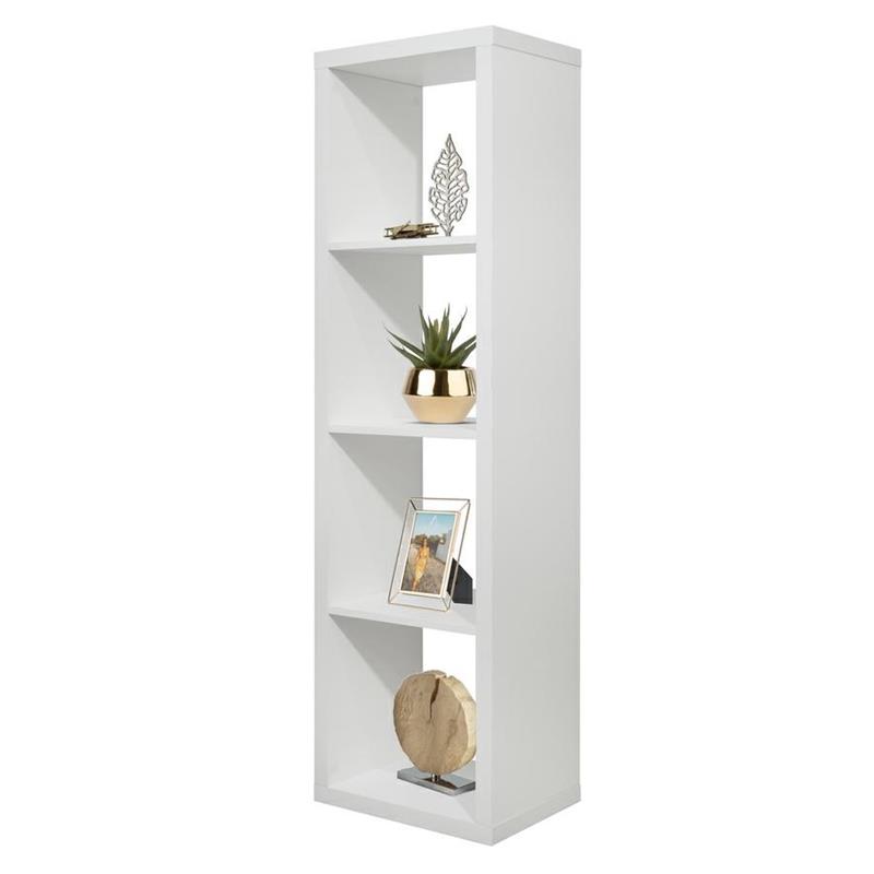 ELBA X4 LIBRERIA BIANCA 42X30X147 CM