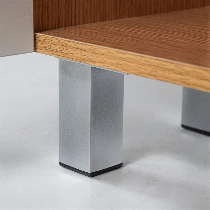 MOBILE COLONNA 1 ANTA BIACO/ROVERE 50X24X140 CM