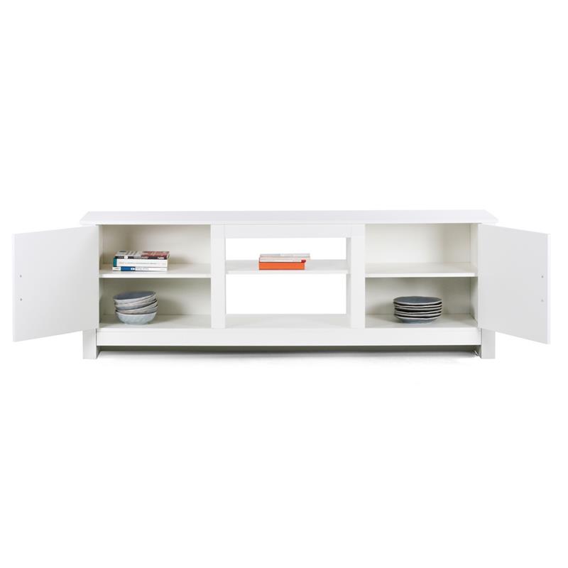 KENTUCKY MOBILE TV BIANCO 180X42X60 CM