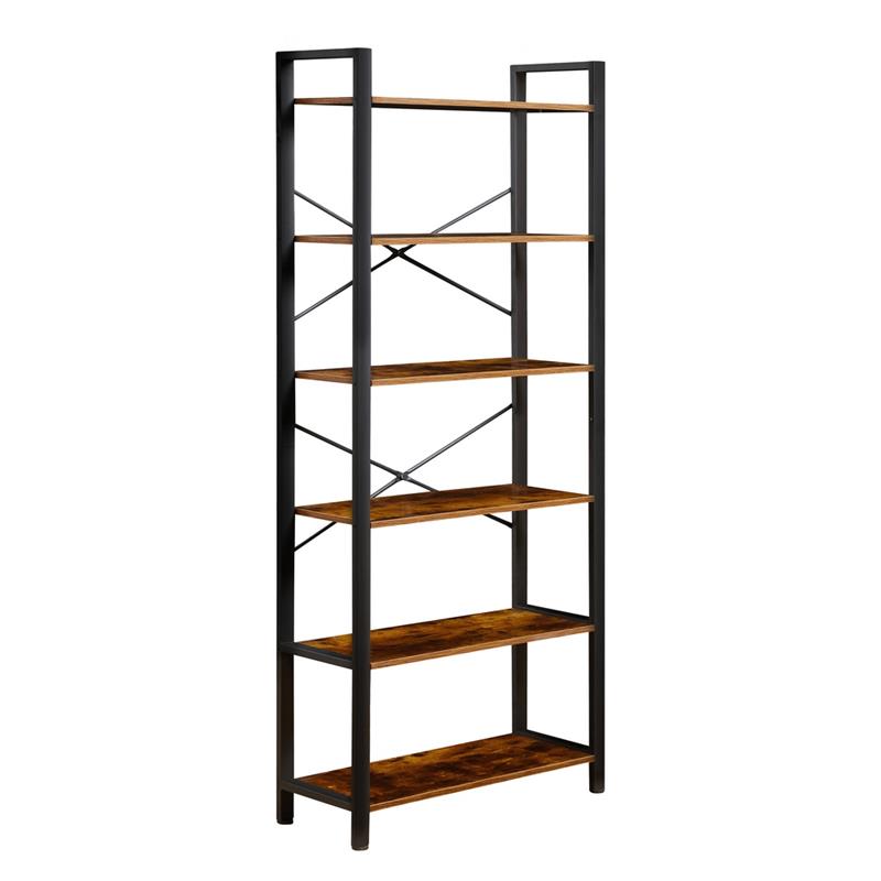 TYLER LIBRERIA INDUSTRIAL 6 RIPIANI 80X30X186 CM