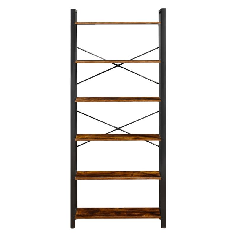 TYLER LIBRERIA INDUSTRIAL 6 RIPIANI 80X30X186 CM