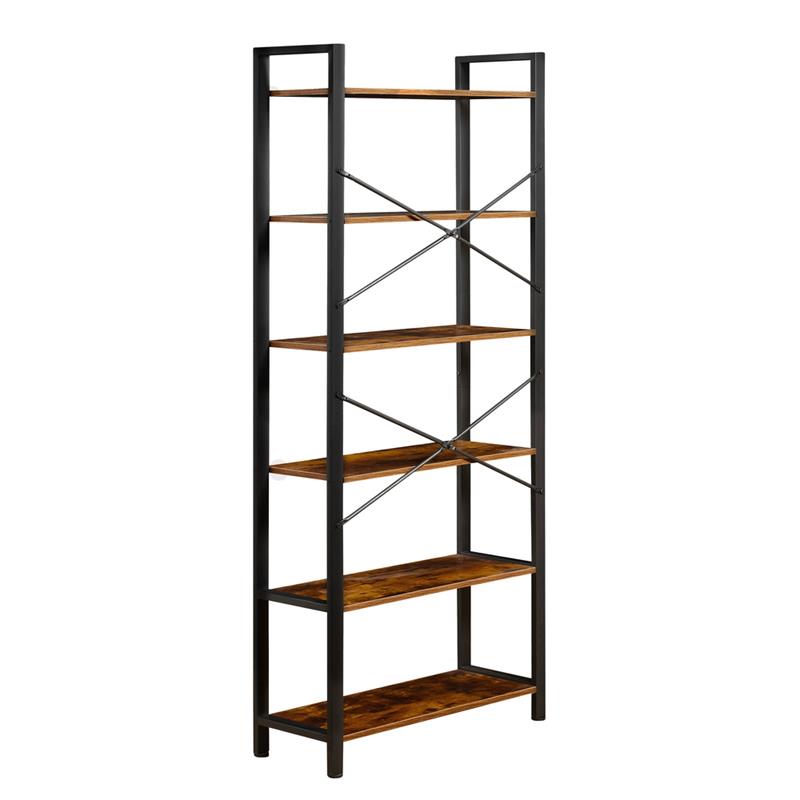 TYLER LIBRERIA INDUSTRIAL 6 RIPIANI 80X30X186 CM