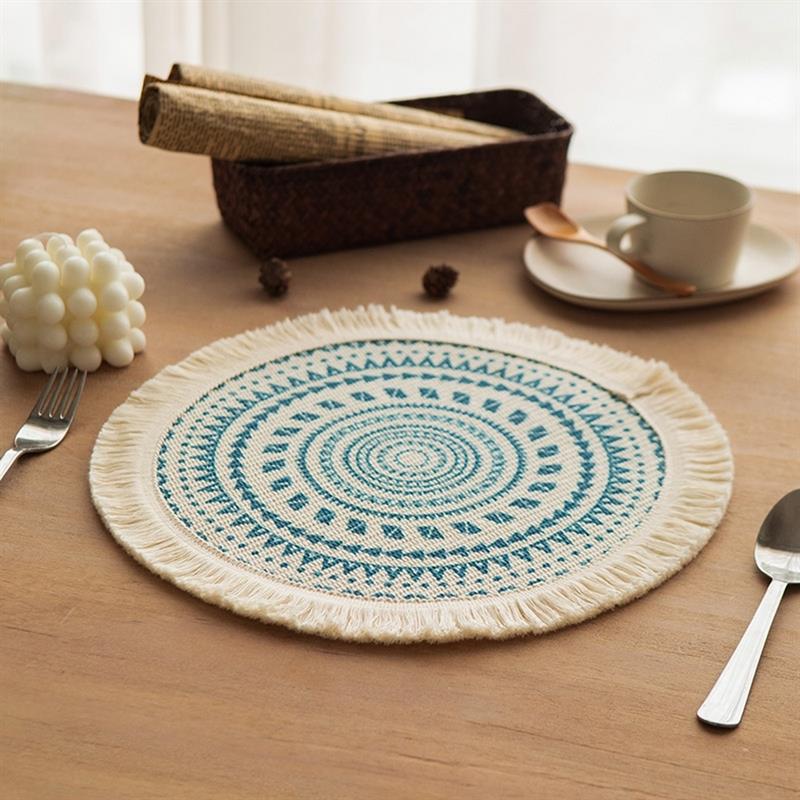 SET 6 PEZZI TOVAGLIETTE TONDE  D33 CQ000211
