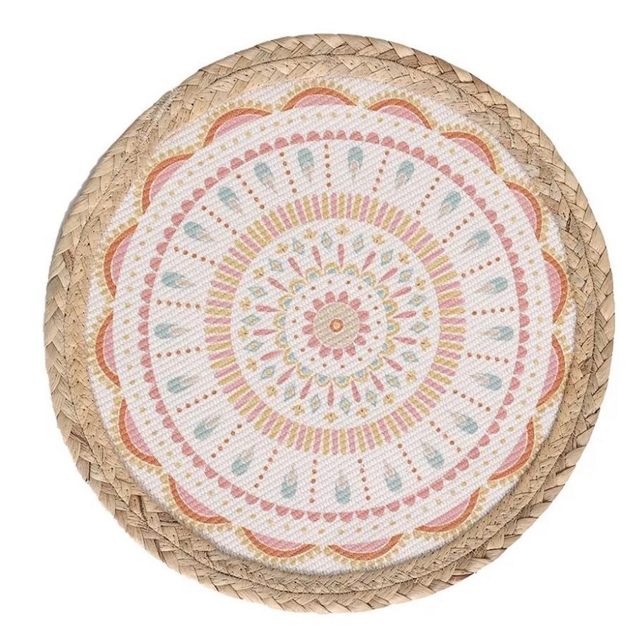 SET 6 PEZZI TOVAGLIETTE TONDE  D33 CQ000608