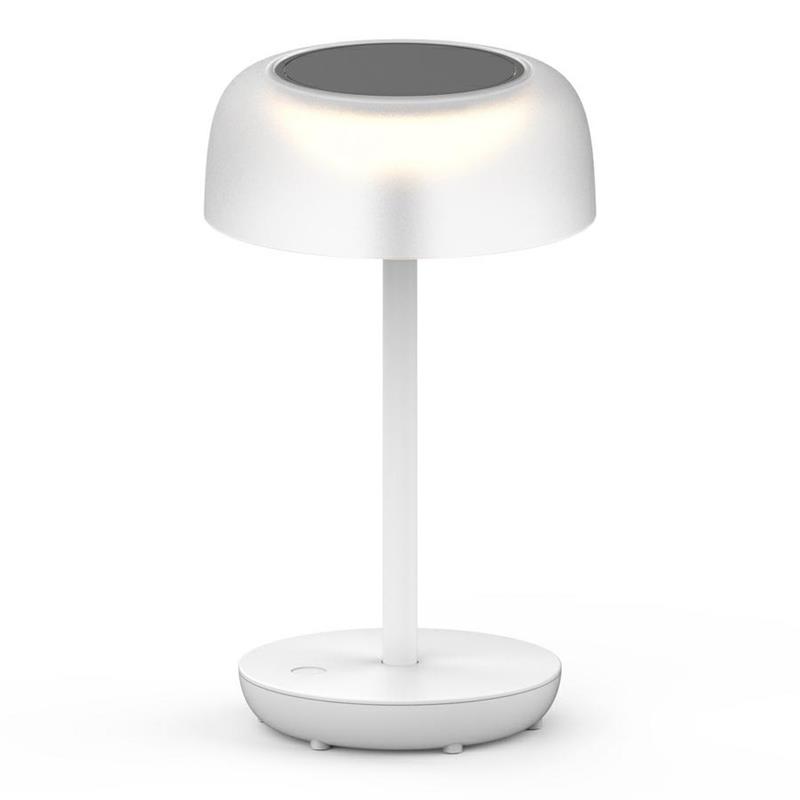 LAMPADA DA TAVOLO SOLARE BIANCA E TRASP ISABEL