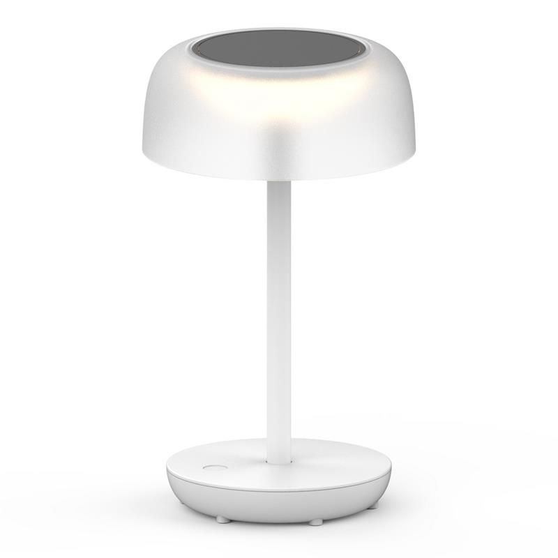 LAMPADA DA TAVOLO SOLARE BIANCA E TRASP ISABEL