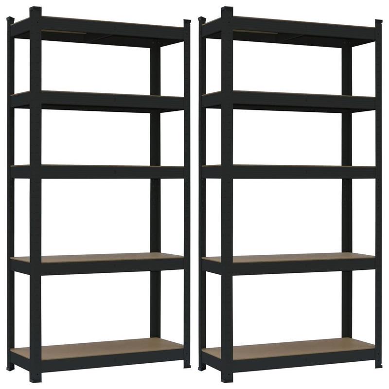 SCAF.MET.1500*2 BLACK 150X075X30